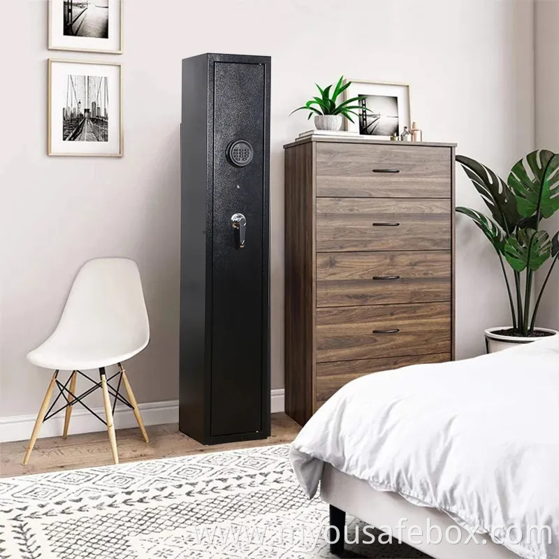 Gun Safes for Home Rifle and Pistols Electronic Gun Security Cabinet